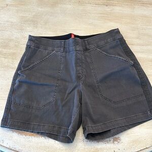 Women's Charcoal Denim Shorts